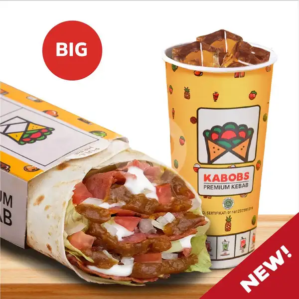 Big Combobs Beef Curry Kebab | KABOBS - Premium Kebab, BTC Fashion Mall