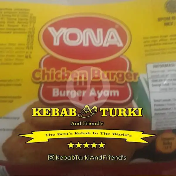 Daging Burger Ayam | Kebab Turki And Friend's, Rawalumbu