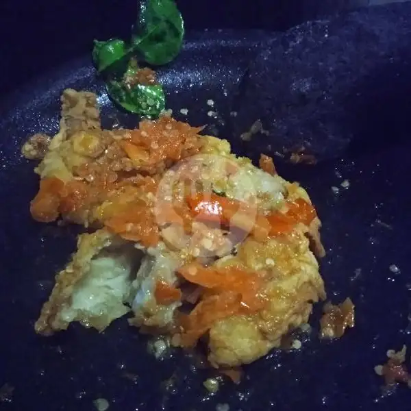 Ayam geprek paha atas + es Teh | Bronsu Brown Sugar Boba, Pundong 2
