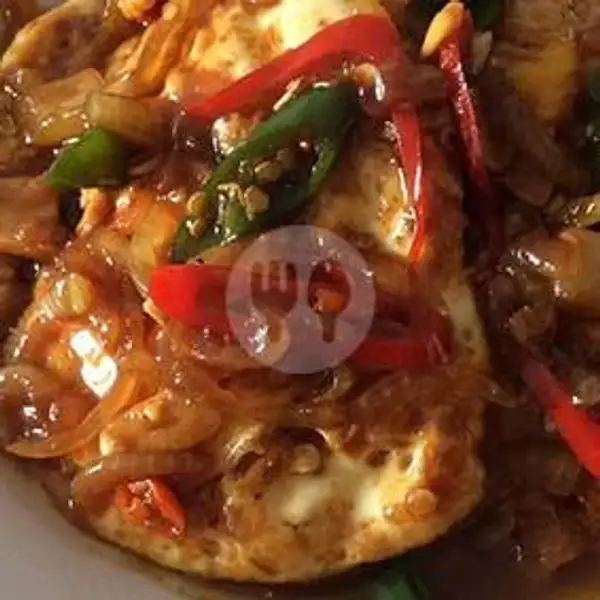 Egg Ceplok Semur | Gurame & Ayam Bakar Khalif, Ciputat Timur