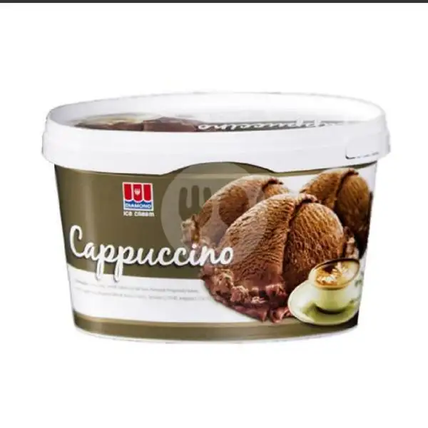 Diamond Ice Cream 700ml - Cappuccino | Kireii Ice Cream, Setia Kawan