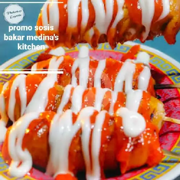 Paket Sosis Bakar Long Jumbo | Roti Bakar Medina Kitchen, Cipondoh