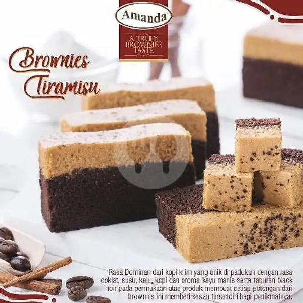 Amanda Tiramisu | Brownies Tugu Delima, Amanda Bali Banana Tugu Malang Gold Cake, Subur