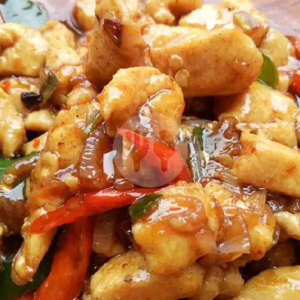 Ayam Fillet Saus Tiram | Warung Makan Sosro Sudarmo, Nongsa