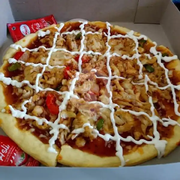 Pizza Ayam Jamur | Pizza Papa, Gunung Batur