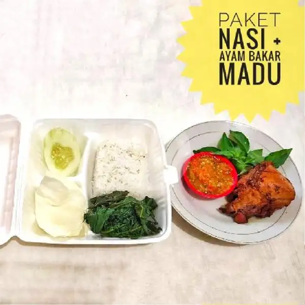 Paket Nasi+ Ayam Bakar Madu | Padang Murah