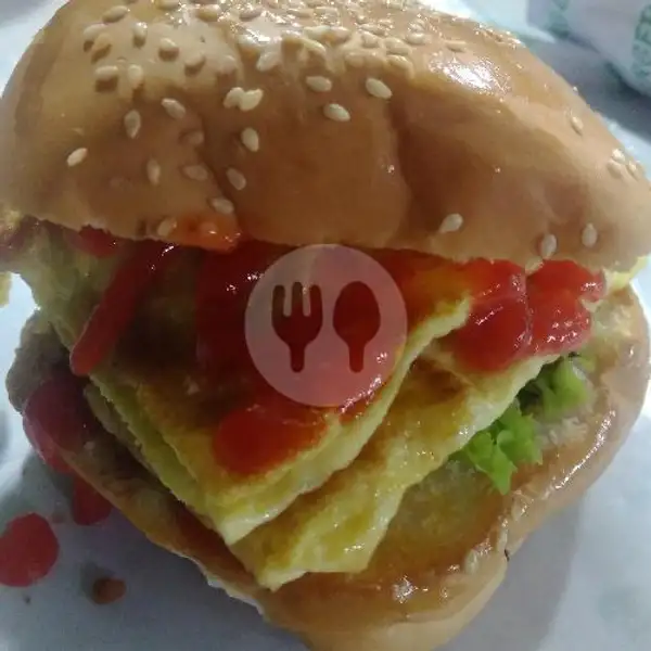 Burger Double Daging + Double Telur | Burger Ozhan, Bilal
