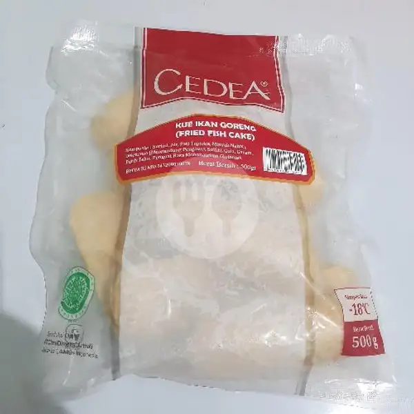 Kue Ikan Goreng Cedea 500 gr | Nopi Frozen Food