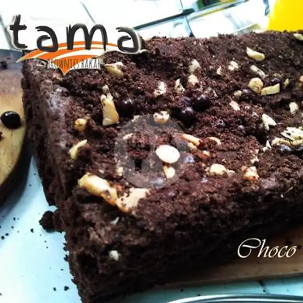 Brownies Bakar Tama Choco Mete | Brownies Bakar Tama, Melong Raya