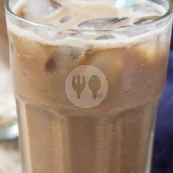 Ice Cofee Nescafe | Warung Tipat Cantok Dan Rujak Bu Putu Sesetan, Denpasar