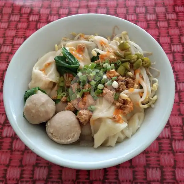 Baso Pangsit Kuah (Isi 10) | Mie Ayam Aboen, Pasar Segar Graha Raya Bintaro, Serpong Utara