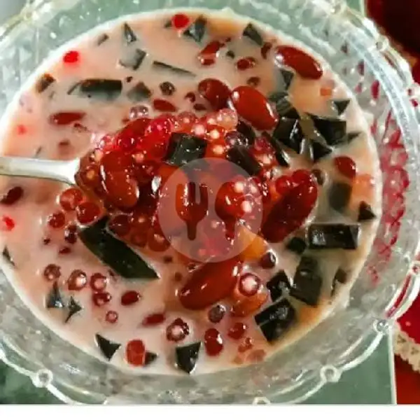Es Kacang Merah,cenil Dan Cincau | Es Campur Dan Es Kacang Merah Punya Gue