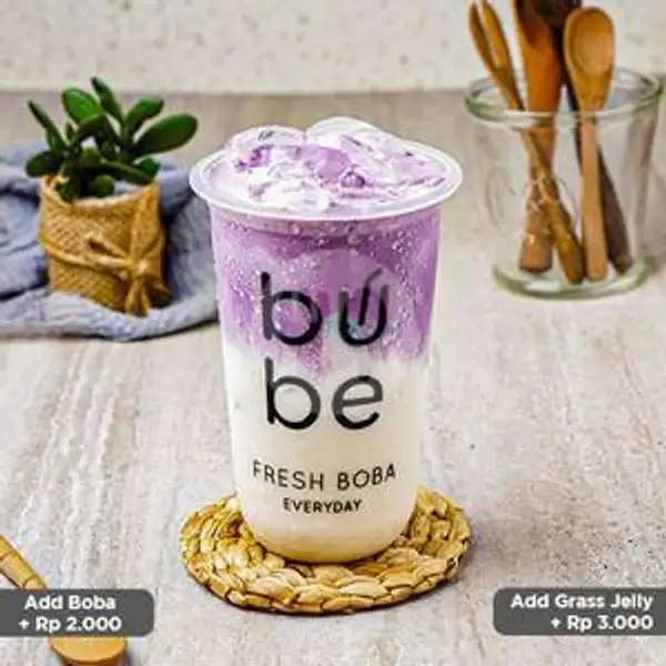 Taro milk | Bube, Taman Galaxy