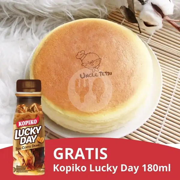 Signature CheeseCake Free Kopiko Lucky Day | Uncle Tetsu, Palembang Icon