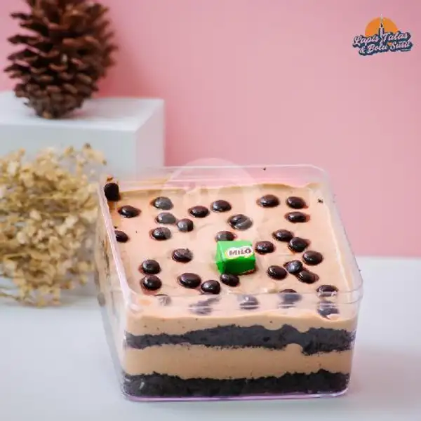 Dessert Cake Milo | Kue Lapis Talas Dan Bolu, Pekayon