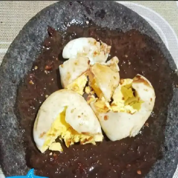 Telur Rebus Sambal Petis | Marwah Kitchen, Indrapura