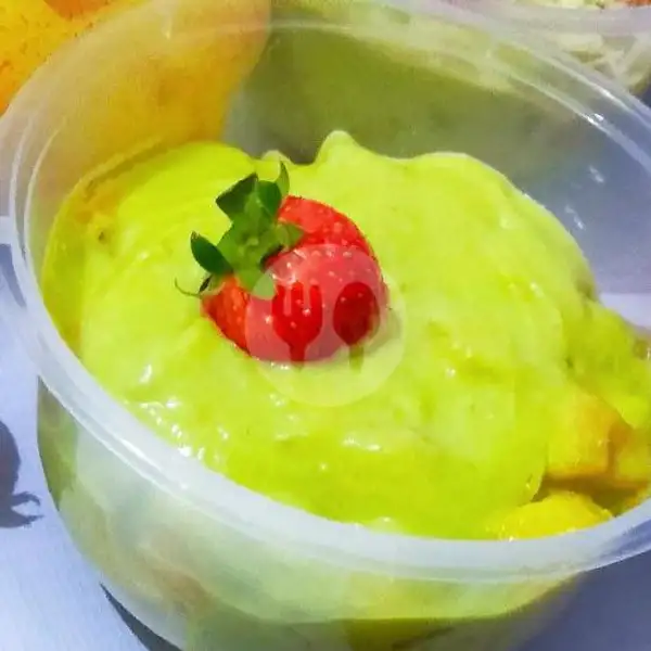 Salad Buah With Avocado Milk Chesee 300ml | Salad Buah MaeMayoMelon