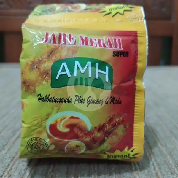 Jahe Merah AMH 12 Sachet | Susu Kurma Extra Sukur dan Aneka Produk Halal, Cilodong