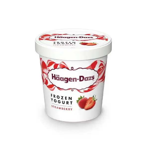 Frozen Yogurt Strawberry Pint 473ml | Haagen-Dazs, Tunjungan Plaza Mall