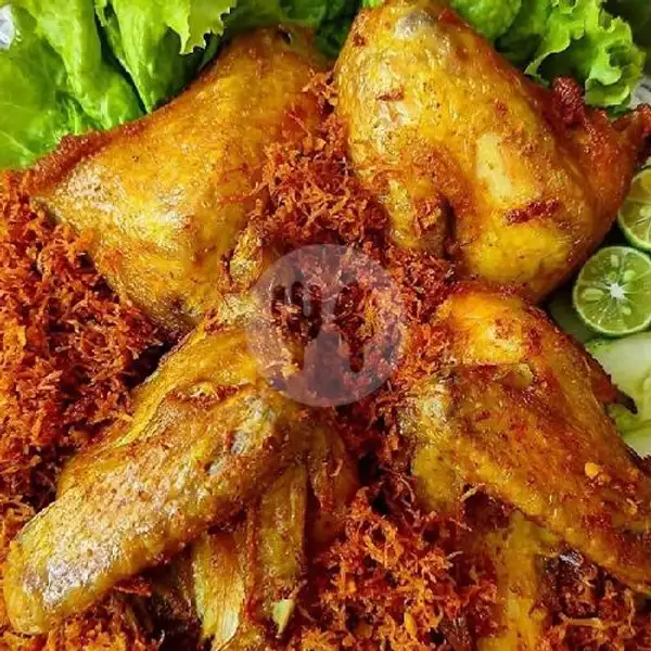 Paket Ayam Goreng Serundeng ( Kelapa) | Nasi Goreng Mba Desti, Masjid At-taubah