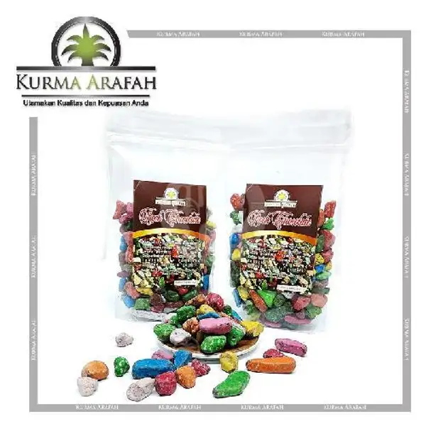 Coklat Arab Batu / Kerikil 250 gram | Kurma Arafah, KH Mas Mansyur