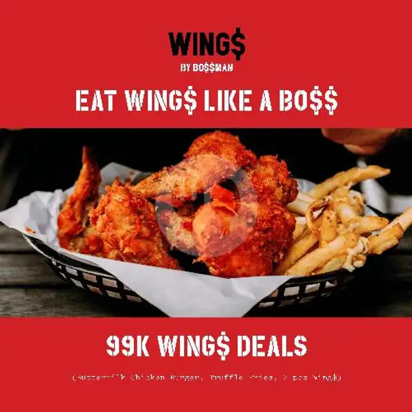 Wings Deals 99k | Wings by Boss Man, Menteng