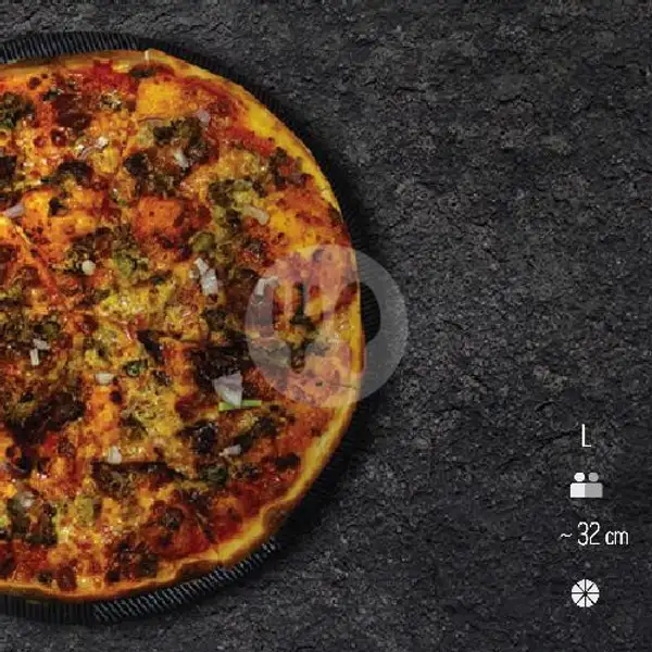 Deep Purple - Large | Pizza Gastronomic, Kerobokan