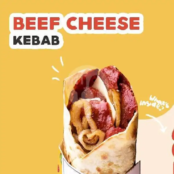 Kebab Beef Cheese | Kebab Turki Babarafi Limbangan, Bendungan