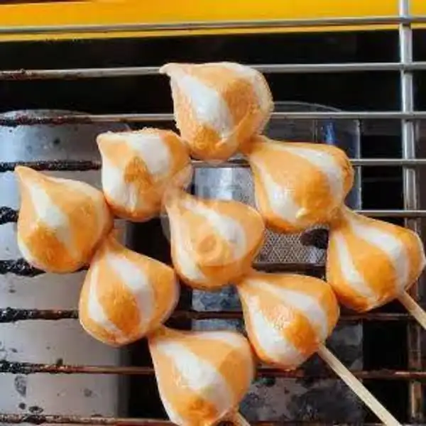 Dumpling Bakar Isi Keju | Sosis Bakar & Sosis Telur Queen