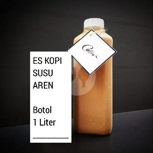 Es Kopi Susu Aren Botol 1 Liter | Cotea Coffee and Ricebox, Cipondoh