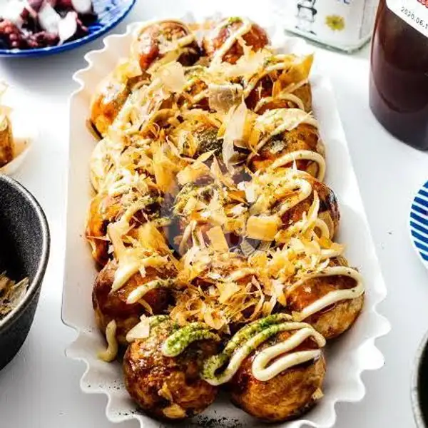 Big Takoyaki Daanish 15pcs - Crabstick | Takoyaki Okonomiyaki Nasi Goreng Pisang Keju Daanish, Moch Syahri