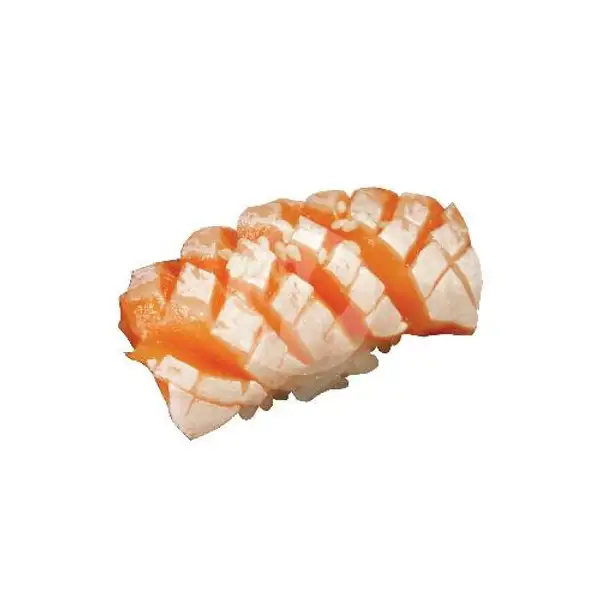 Salmon Belly Nigiri (2pcs) | Yuzu Sushi, Seminyak