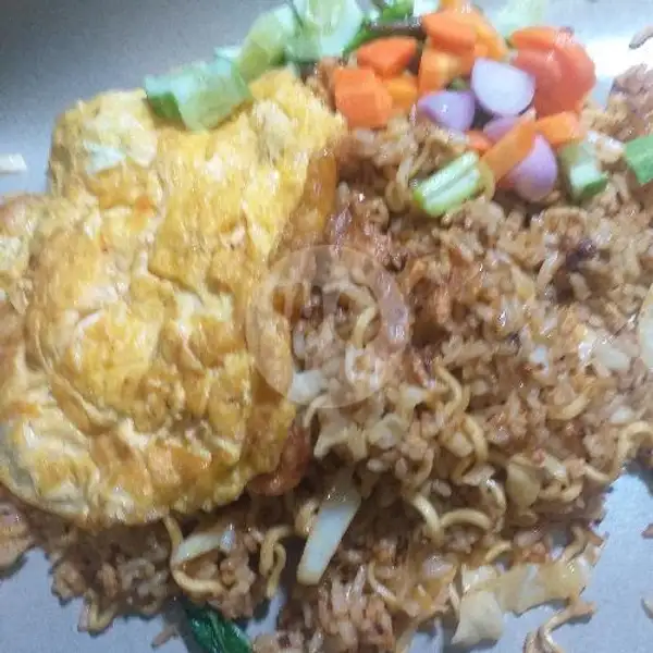 Nasi Goreng Mawut Mie Ayam | Nasi Goreng Tek - Tek Pak Jangkung, Swadaya Raya