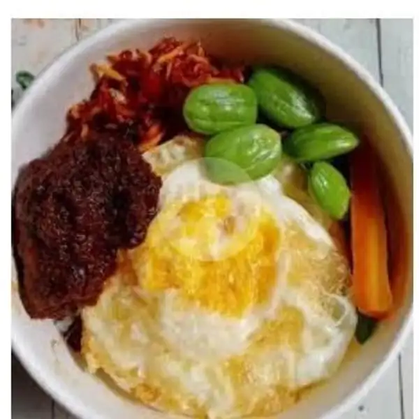 Rice Bowl Petai Ikan | Love Vegetarian, Batam Kota