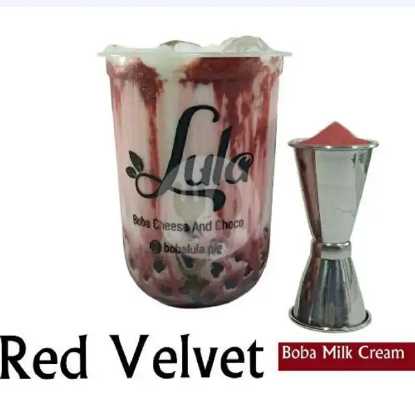 Red Velvet (Large) | Boba Lula, Bukit Kecil