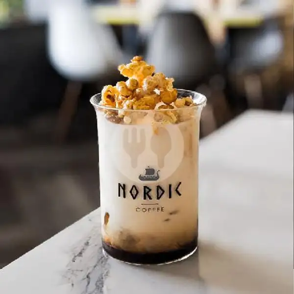 Pop The Corn Latte | Nordic Coffee, Tidar
