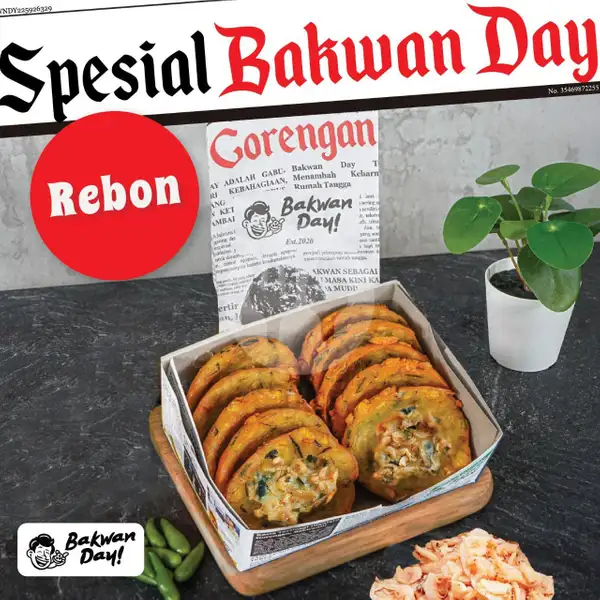GoFood Special Bakwan Day Rebon 15 Pcs | Bakwan Day, Thamrin