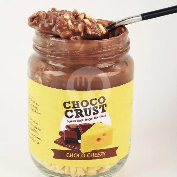 choco crust choco cheezy | Delvi Snack, Durian Cup, Raya Mukfar