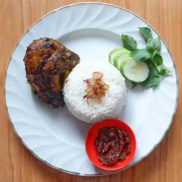 Paket Ayam bakar Mini + Nasi. | Kedai Sederhana