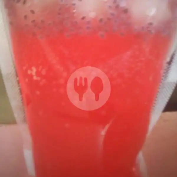 Strawberry Soda Ice Pouch | Korean Noodles (Ramen & Jajangmyun), Sukajadi