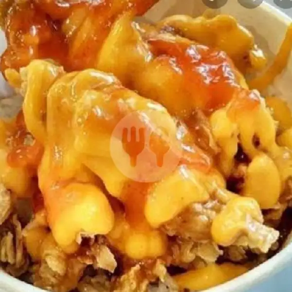 Rice Bowl Chicken Crispy Sauce Cheese | Mozarella 021, Komplek Ujung Berung Indah