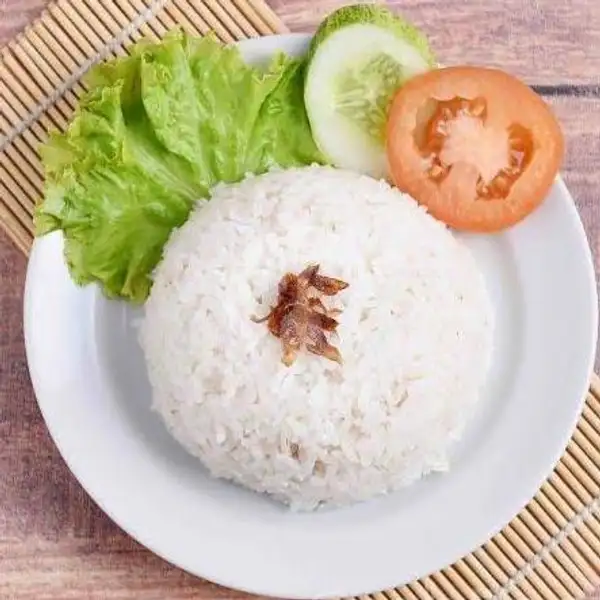 Nasi Putih Bawang | Pawon Uti Mawar, Patrang