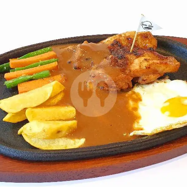 Grill Chicken Steak With Egg | Queen Shen 'Ribs and Grill', Arjuna