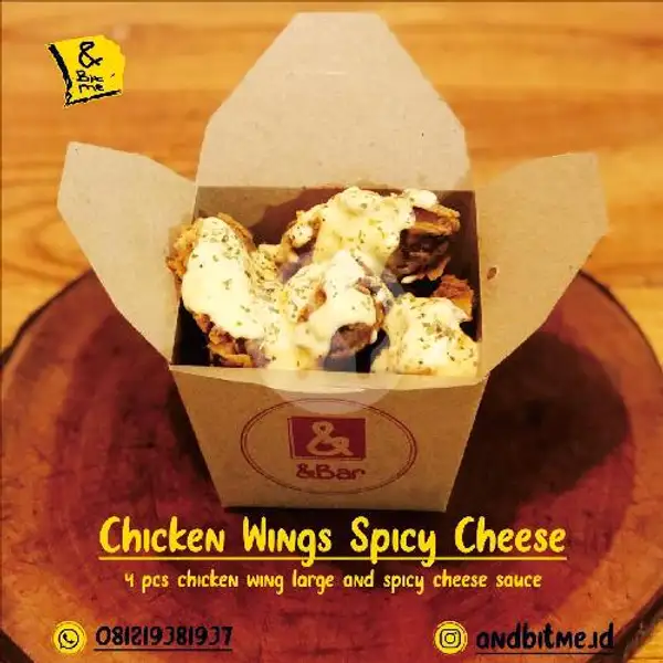 Chicken Wing Spicy Cheese | &Bar, Bawean,  Surabaya