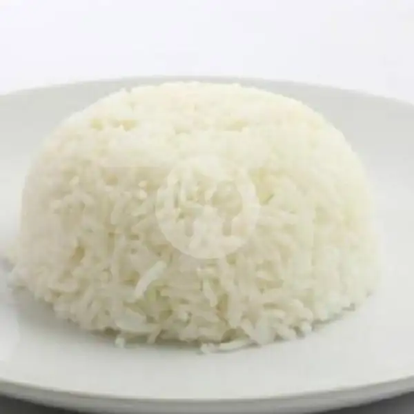 Nasi Putih | Ayam Penyet Klenger, Teluk Pandan