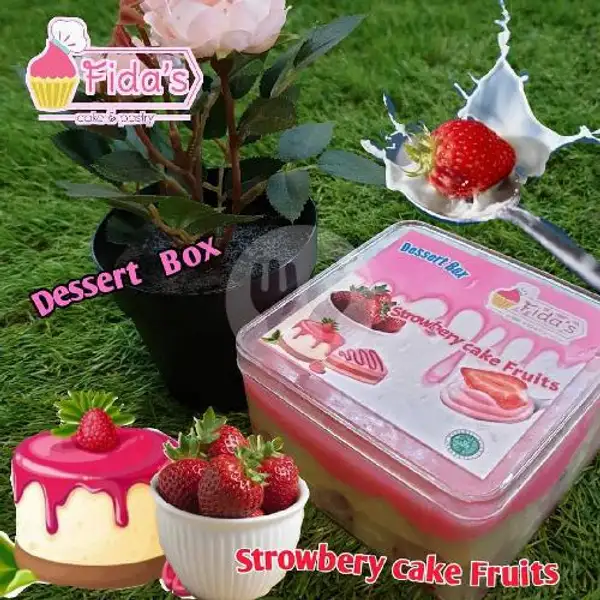 Strawberry Fruit Box Nuai | Fidas Cake Kutabumi, Pasar Kemis