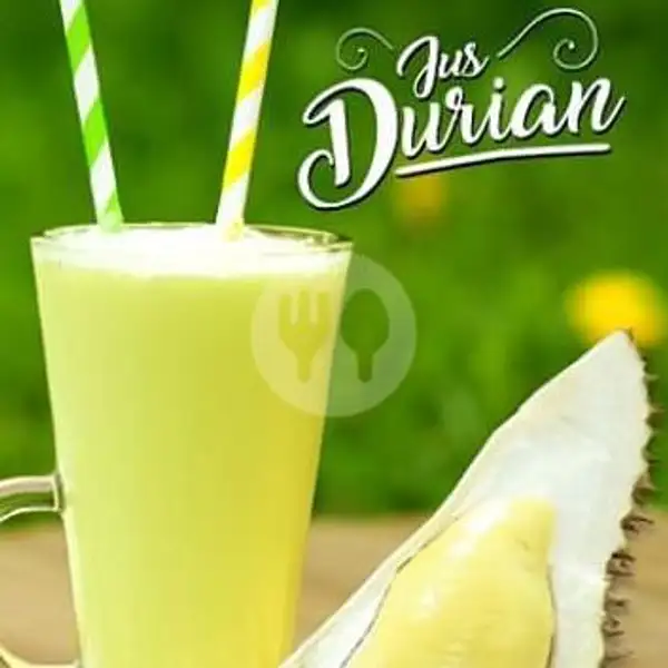 Jus Durian + Susu | Yummy Yaki (Burger, Kebab, Nasi Ayam, Juice), Sanden
