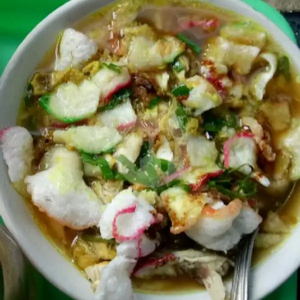 Soto Ayam + Ati Ayam Porsi Besar | Soto & Ayam Geprek Bang Kafeel, Cilacap