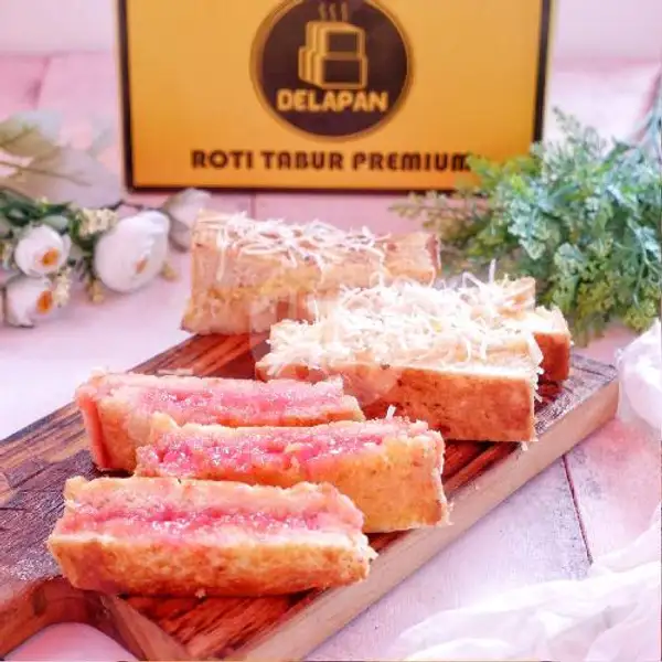 Tabur Keju Strawberry | Roti Tabur Premium Delapan