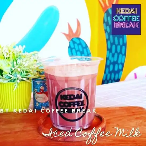 Iced Coffee Milk | Kedai Coffee Break, Curug